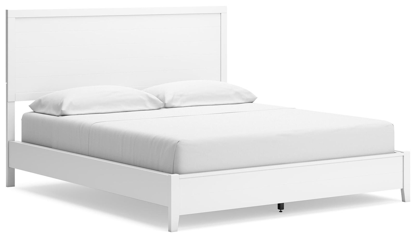 Binterglen California King Panel Bed - White (1)