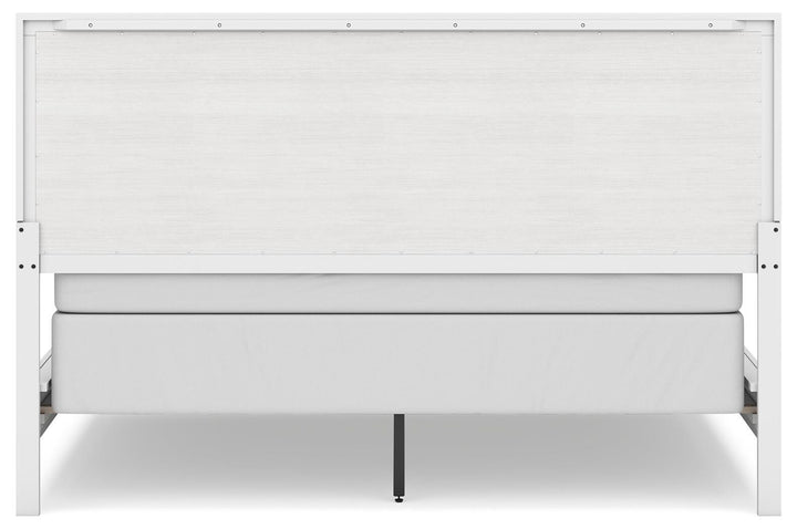 Binterglen California King Panel Bed - White (6)