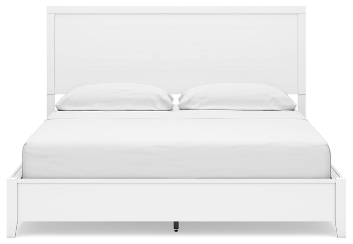 Binterglen California King Panel Bed - White (5)