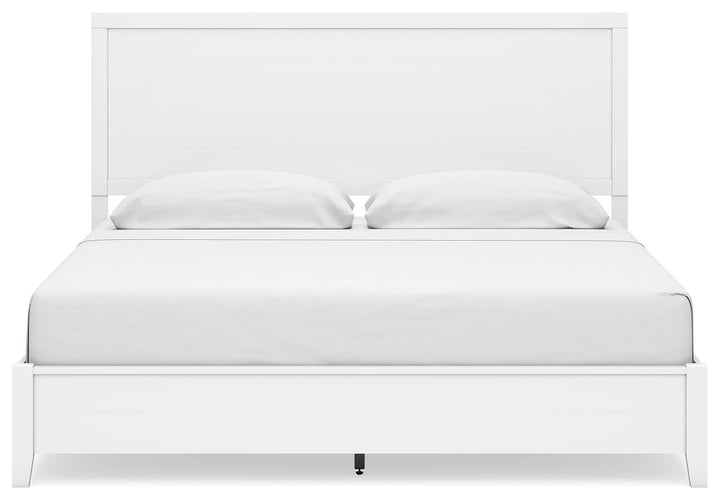 Binterglen King Panel Bed - White (5)