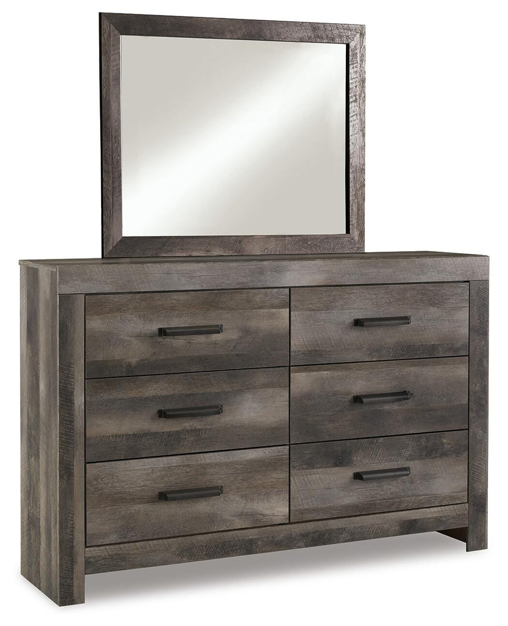 Wynnlow Dresser and Mirror - Gray (1)
