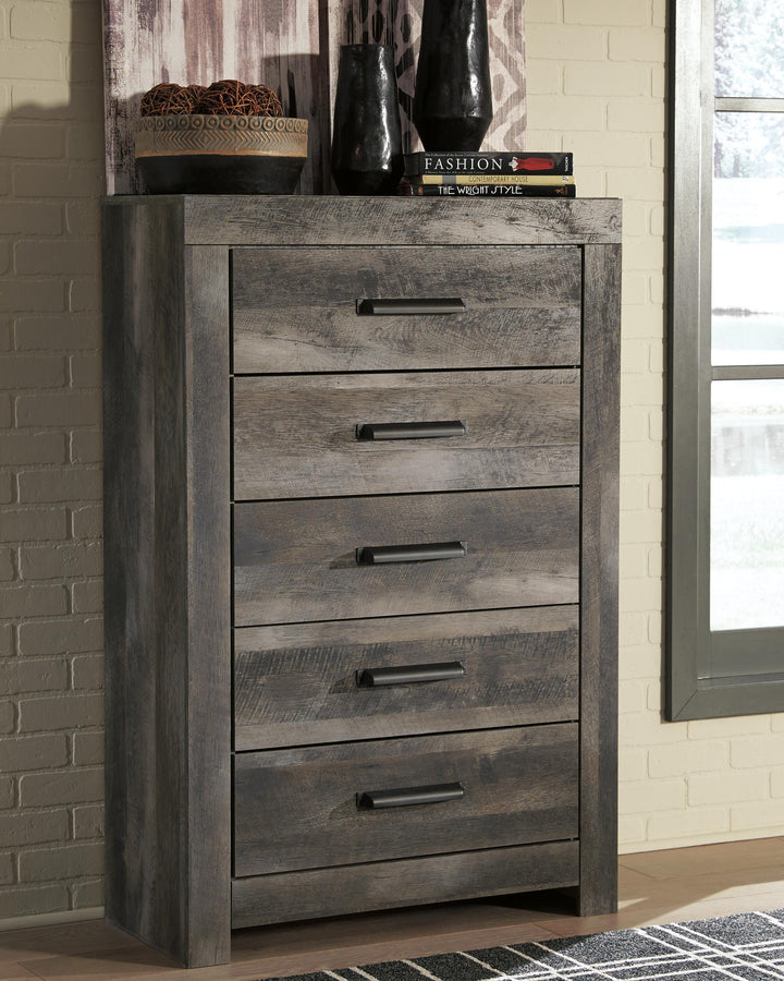 Wynnlow Chest of Drawers - Gray (2)