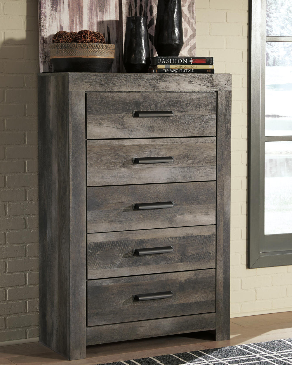Wynnlow Chest of Drawers - Gray (2)