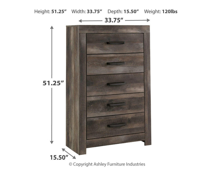 Wynnlow Chest of Drawers - Gray (4)