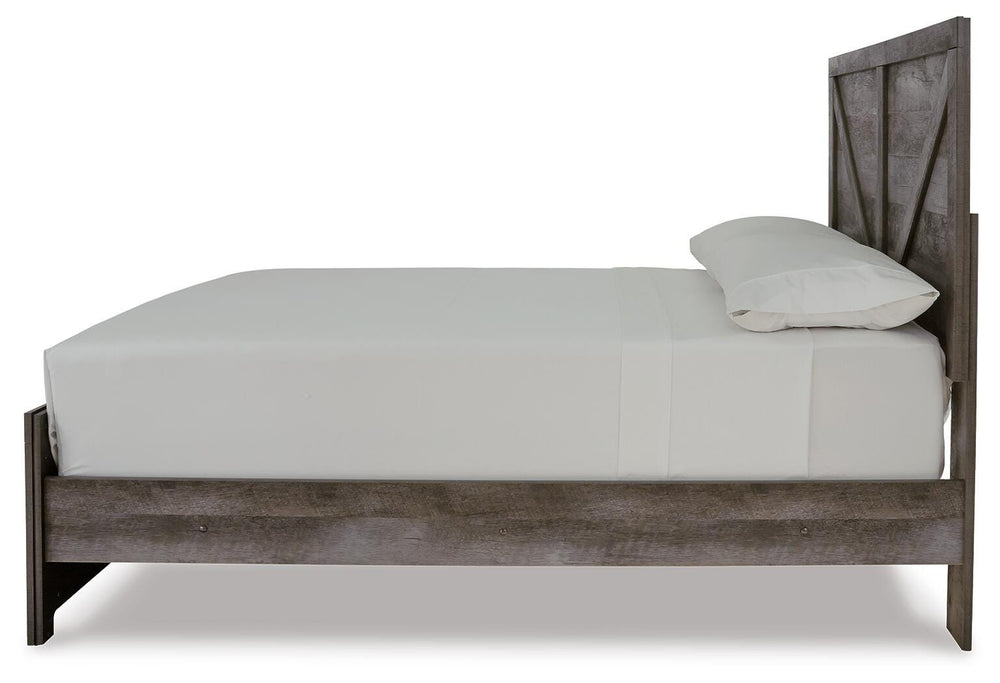 Wynnlow Full Crossbuck Panel Bed, Dresser and Mirror (6)