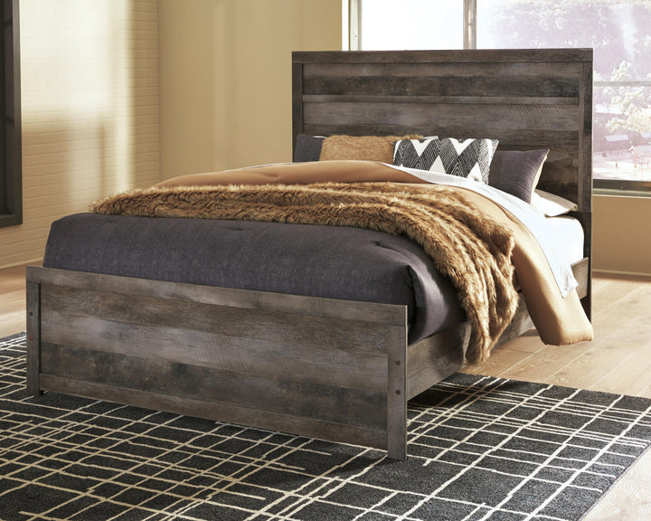 Wynnlow Queen Panel Bed - Gray (2)