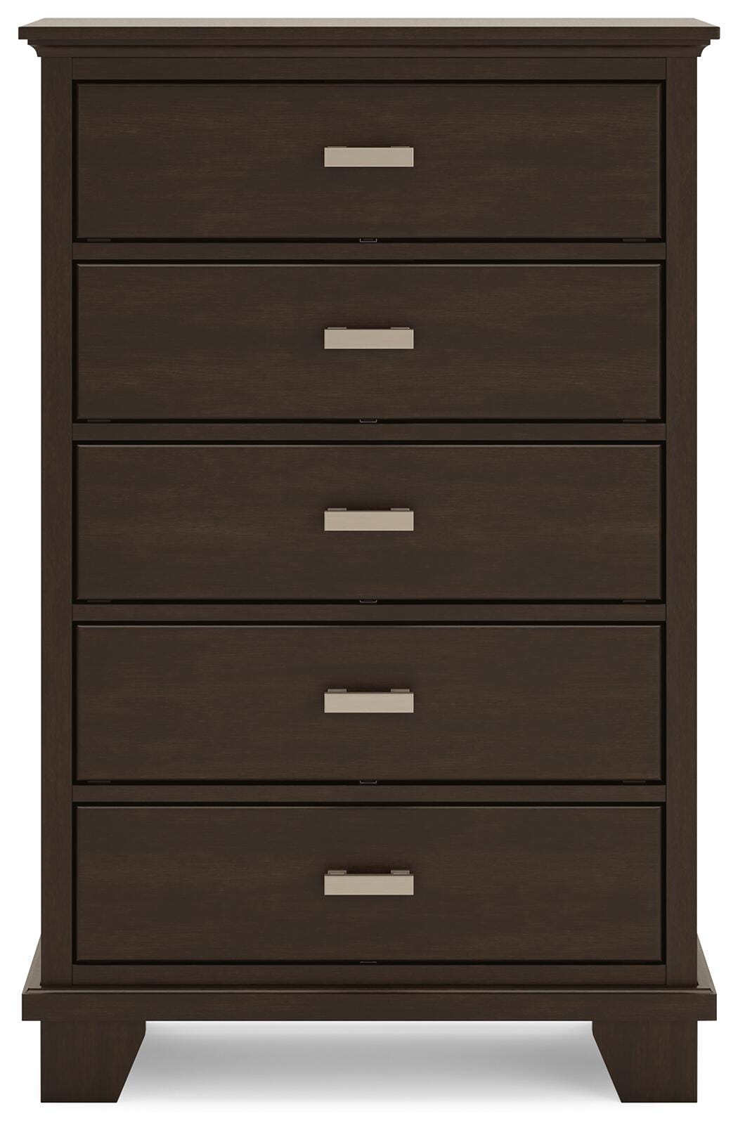 Covetown Chest of Drawers - Dark Brown (1)