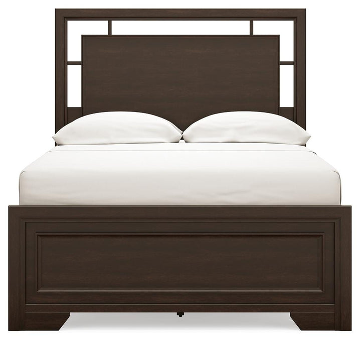 Covetown Full Panel Bed - Dark Brown (3)