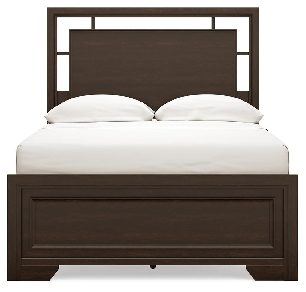 Covetown Full Panel Bed - Dark Brown (3)