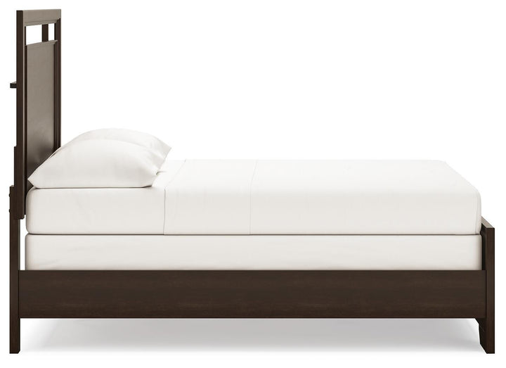 Covetown Full Panel Bed - Dark Brown (4)