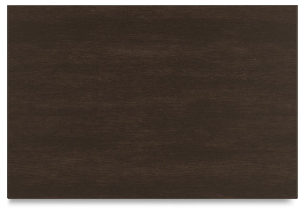 Covetown Full Panel Bed, Chest and Nightstand - Dark Brown (14)