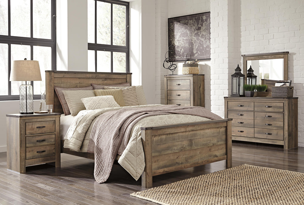 Trinell Nightstand - Brown (4)