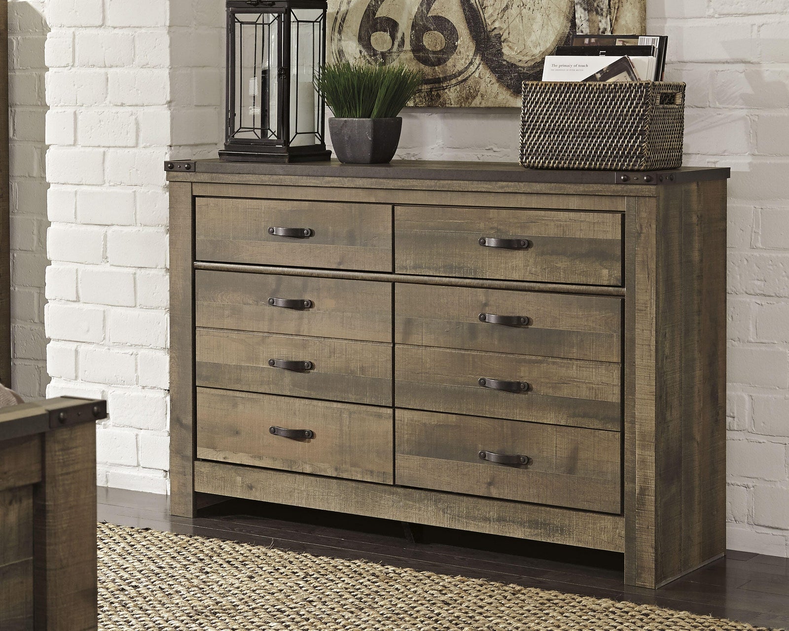 Trinell Dresser - Dark Brown (2)