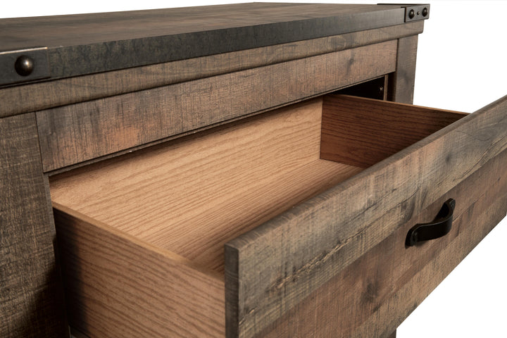 Trinell Chest of Drawers - Dark Brown (10)