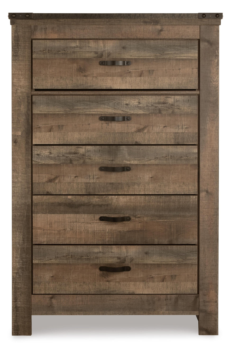 Trinell Chest of Drawers - Dark Brown (12)