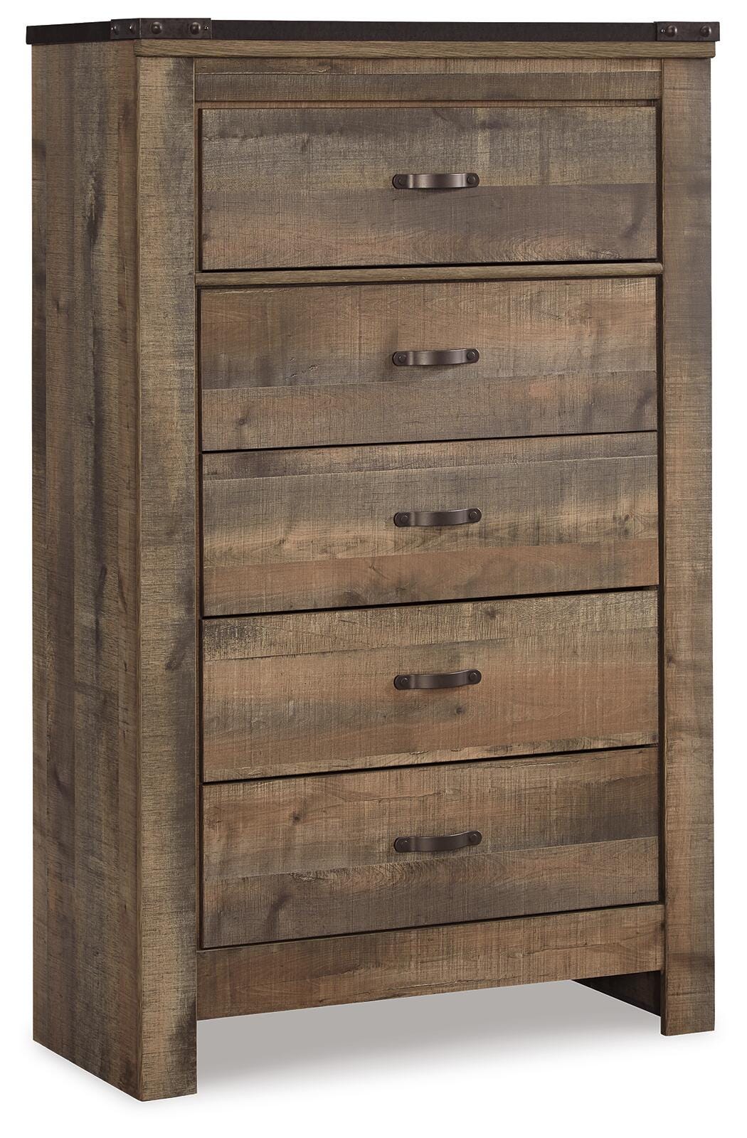 Trinell Chest of Drawers - Dark Brown (1)
