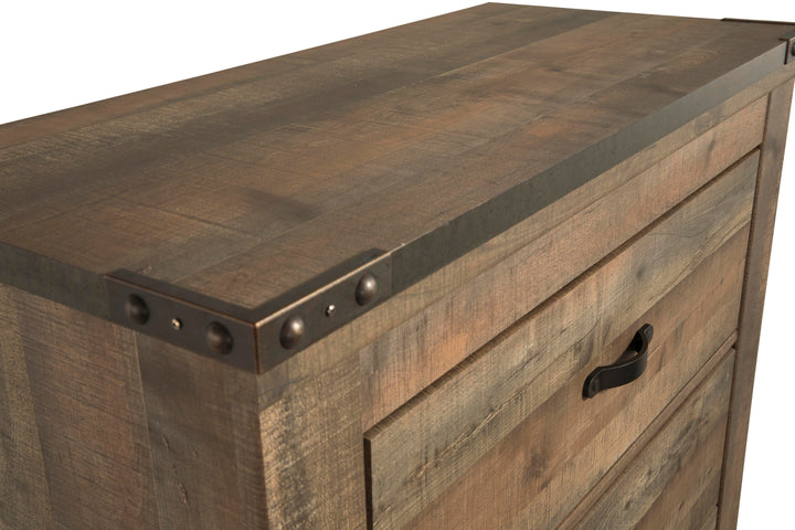Trinell Chest of Drawers - Dark Brown (13)