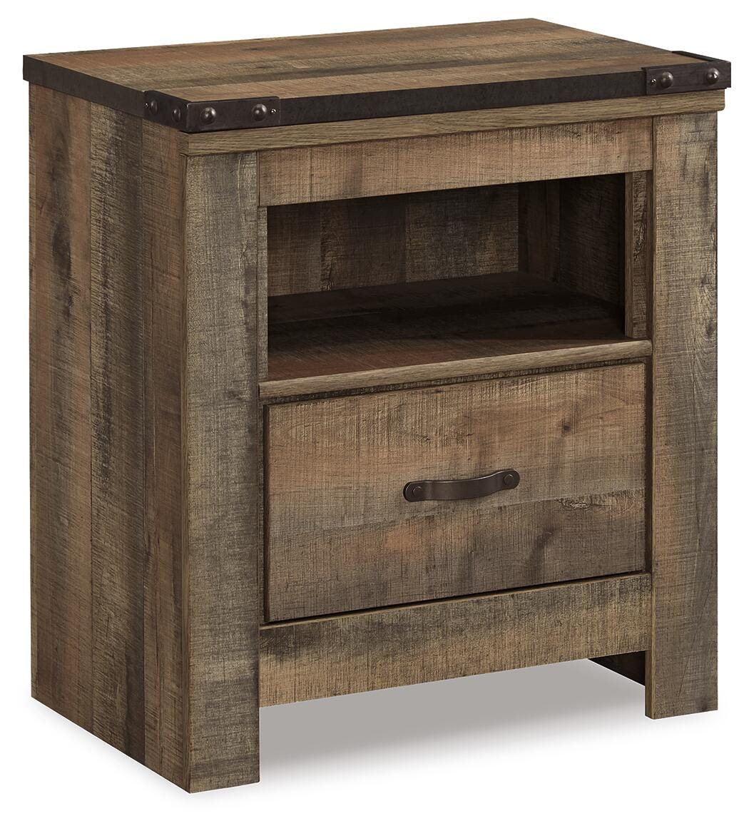 Trinell Nightstand - Brown (1)