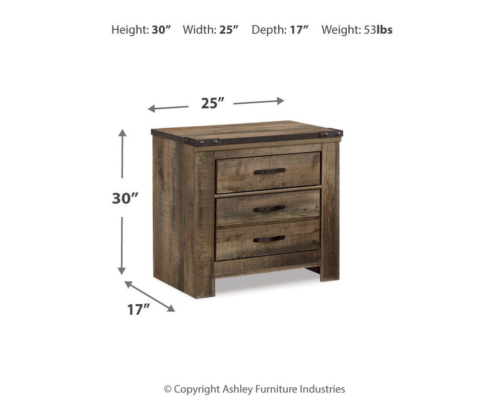 Trinell Twin Bookcase Bed, Dresser and 2 Nightstands (6)