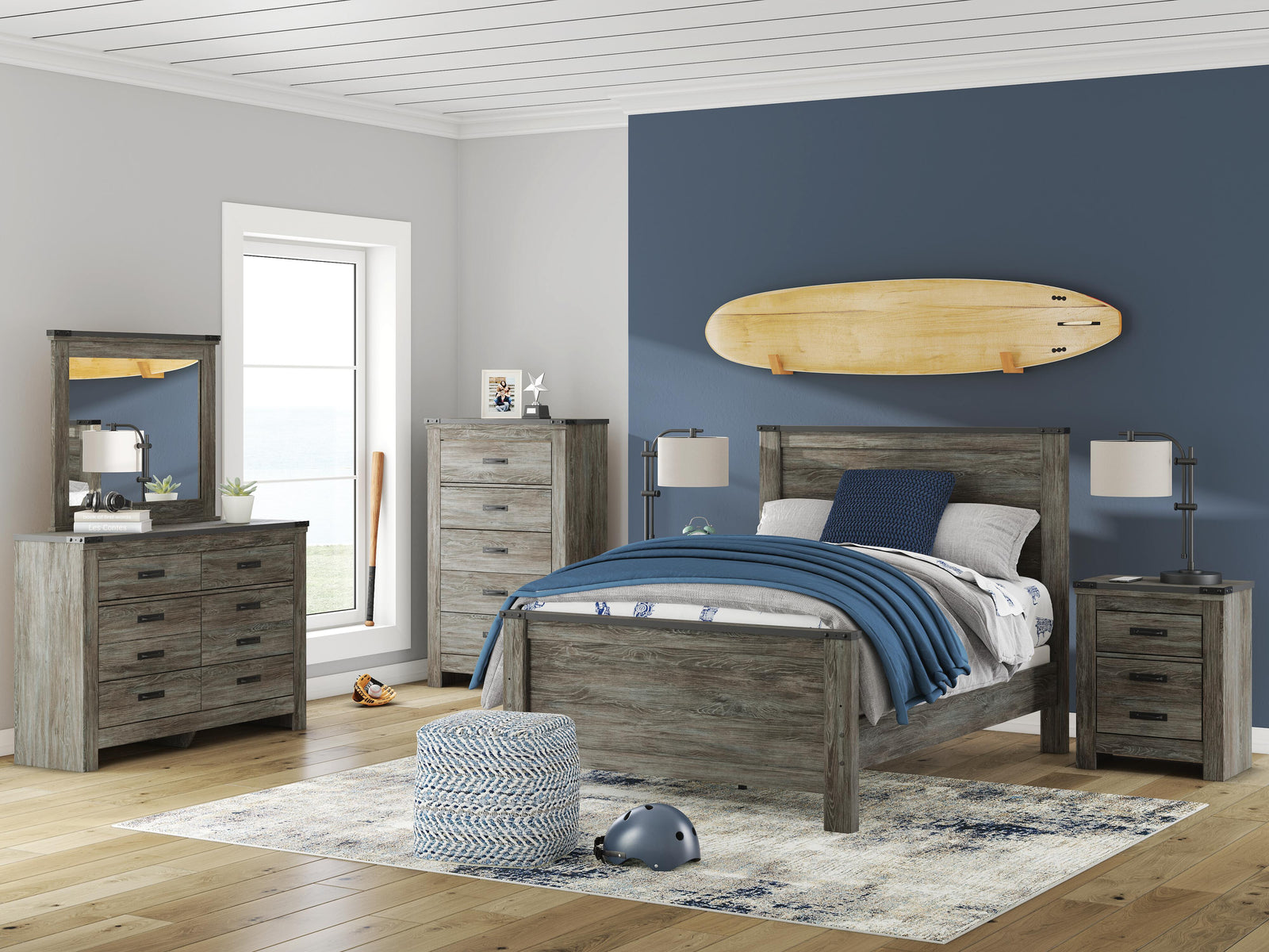 Frandern Dresser - Gray (1)