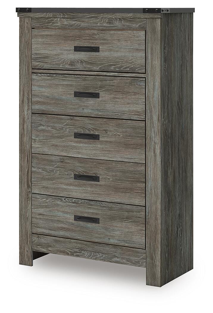 Frandern Chest of Drawers - Gray (1)