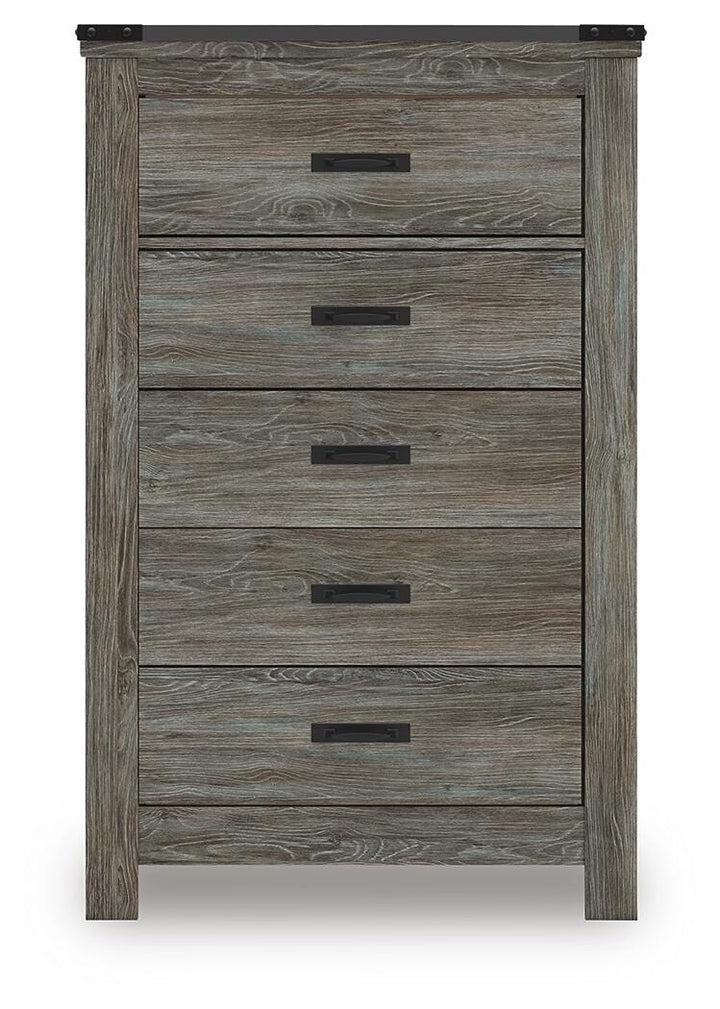 Frandern Chest of Drawers - Gray (5)