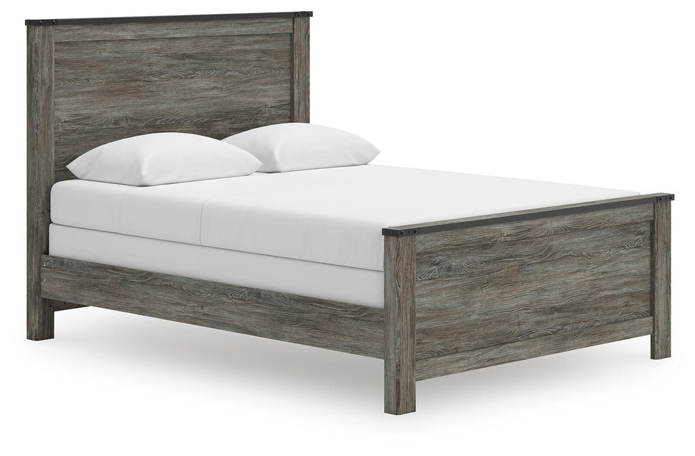 Frandern Queen Panel Bed - Gray (3)