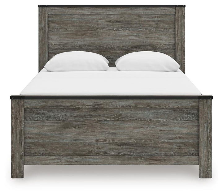 Frandern Queen Panel Bed - Gray (5)