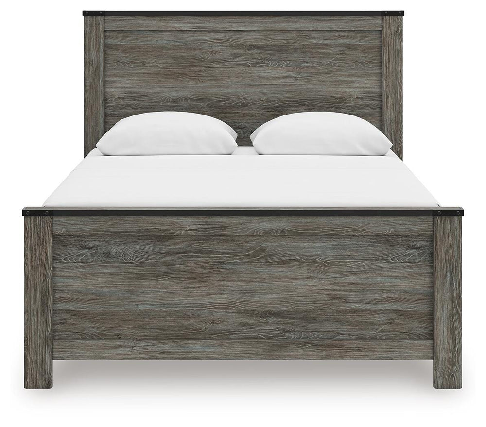 Frandern Queen Panel Bed - Gray (5)