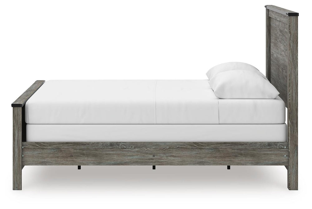Frandern Queen Panel Bed - Gray (7)