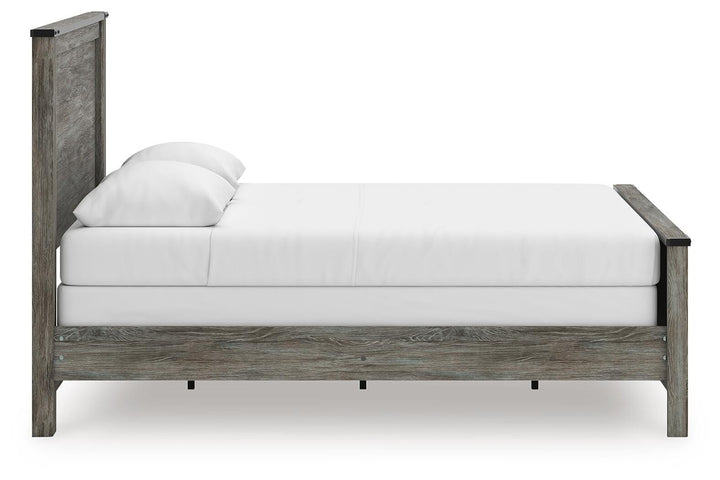 Frandern Queen Panel Bed - Gray (8)