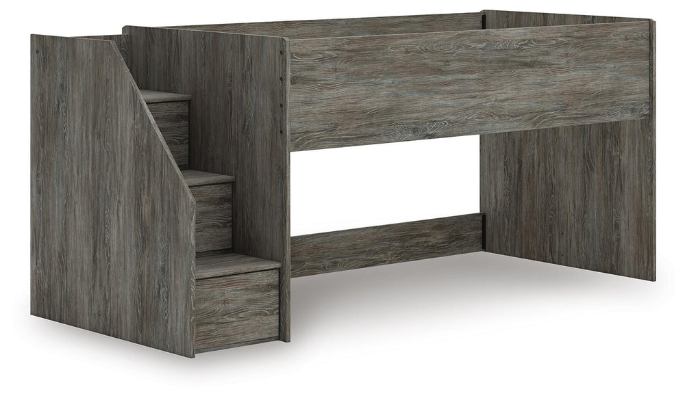 Frandern Twin Loft Bed - Gray (2)