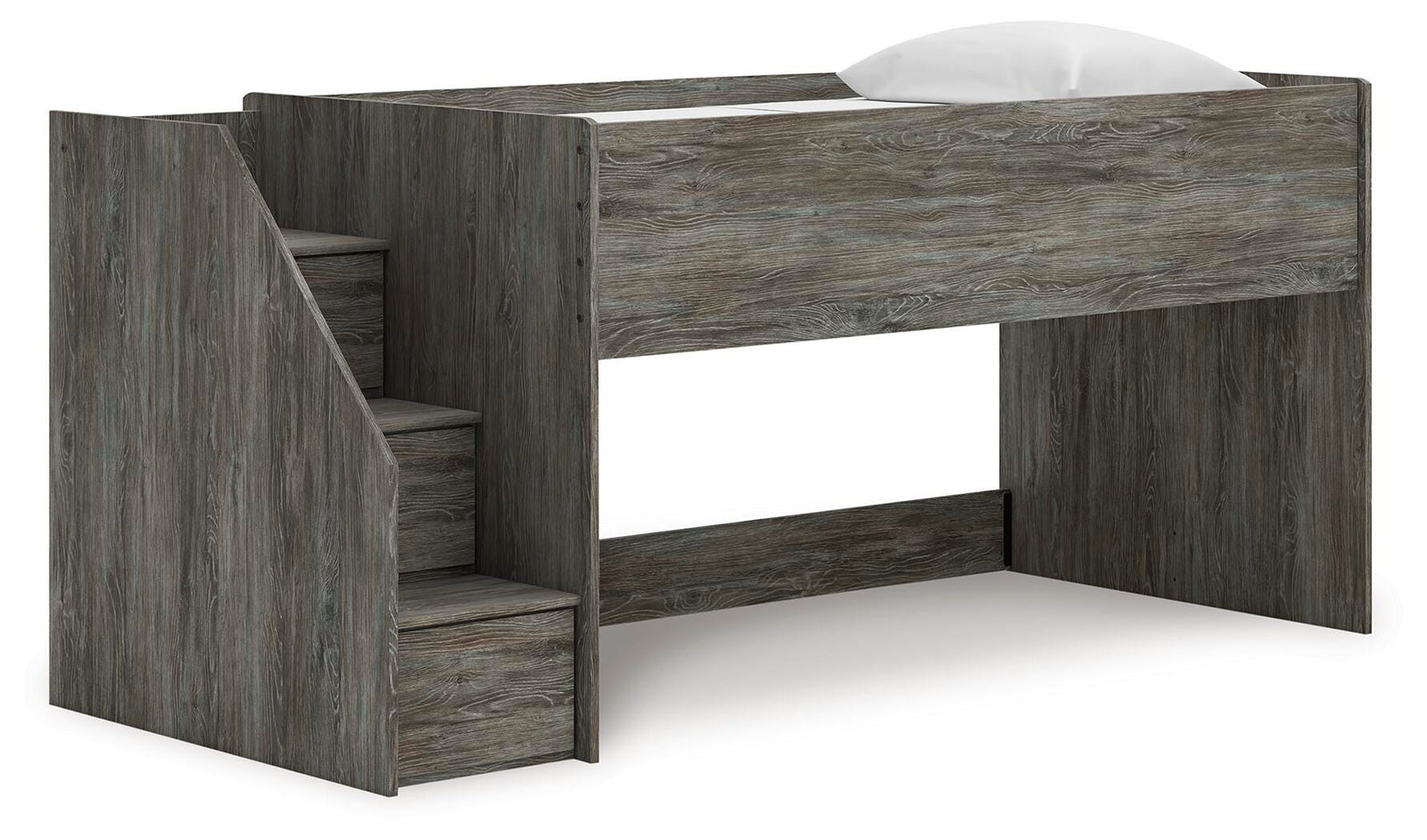 Frandern Twin Loft Bed - Gray (1)