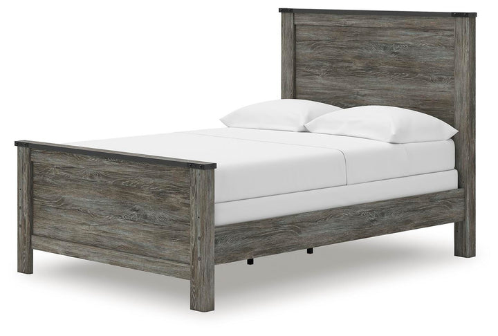 Frandern Full Panel Bed - Gray (3)
