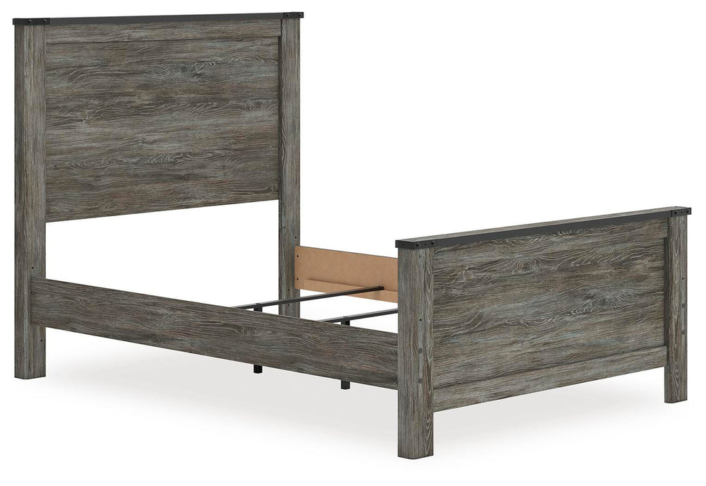 Frandern Full Panel Bed - Gray (2)