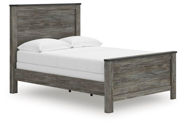 Frandern Full Panel Bed - Gray (1)