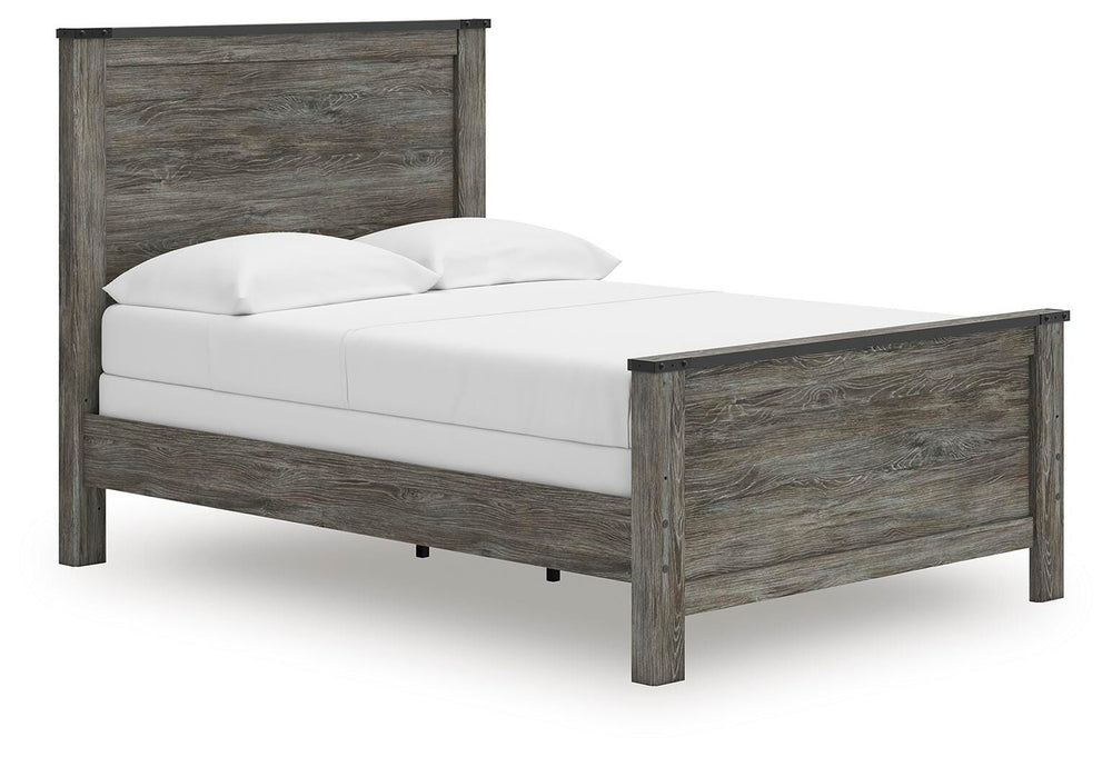 Frandern Full Panel Bed - Gray (1)