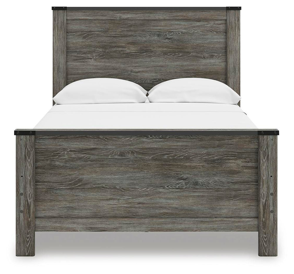 Frandern Full Panel Bed - Gray (4)