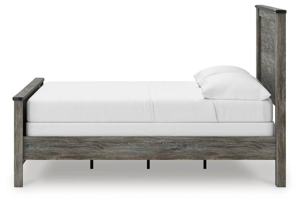 Frandern Full Panel Bed - Gray (5)