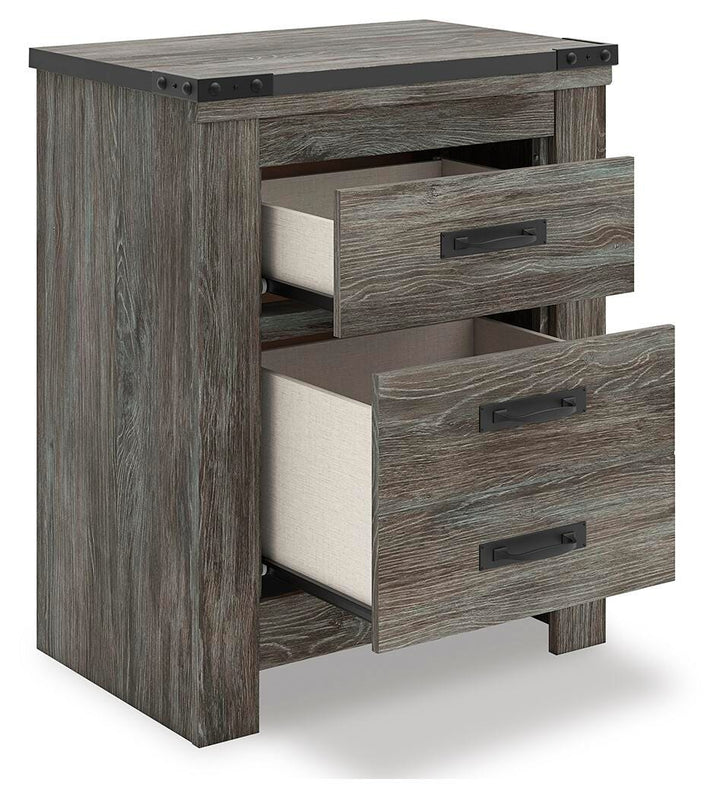 Frandern Nightstand - Gray (3)