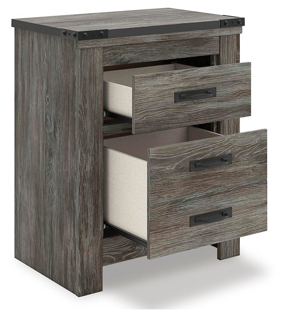 Frandern Nightstand - Gray (3)