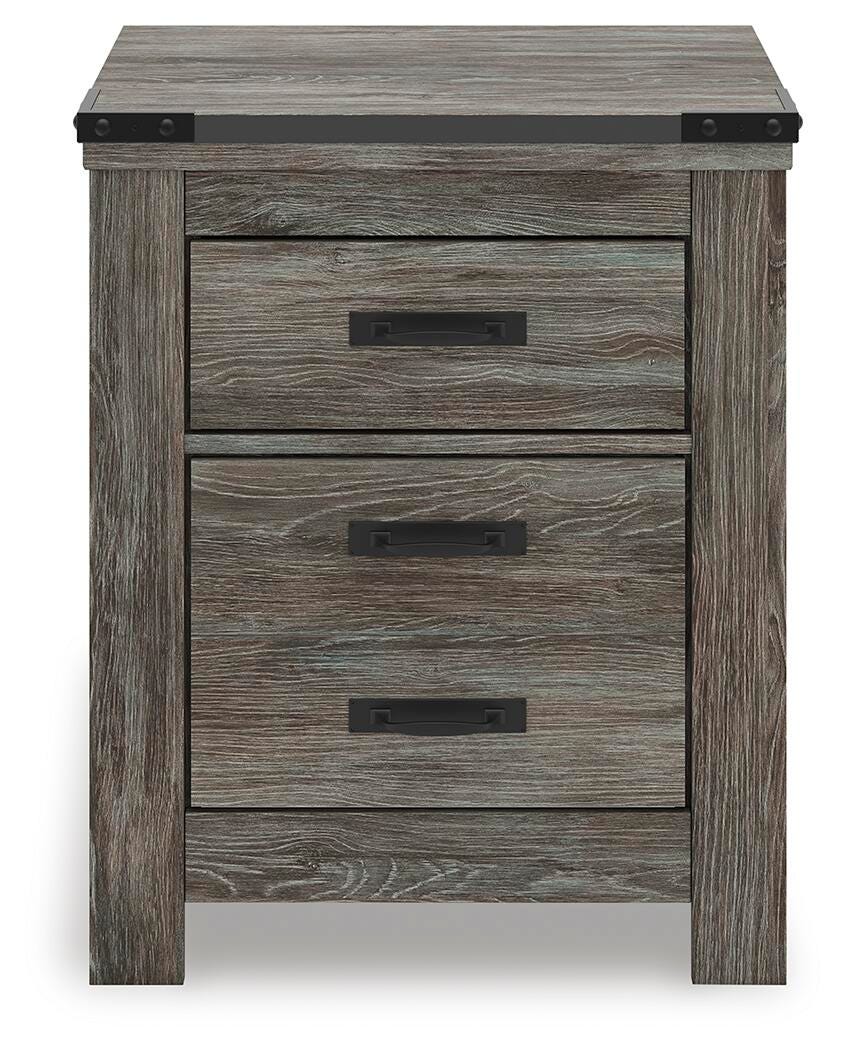 Frandern Nightstand - Gray (4)