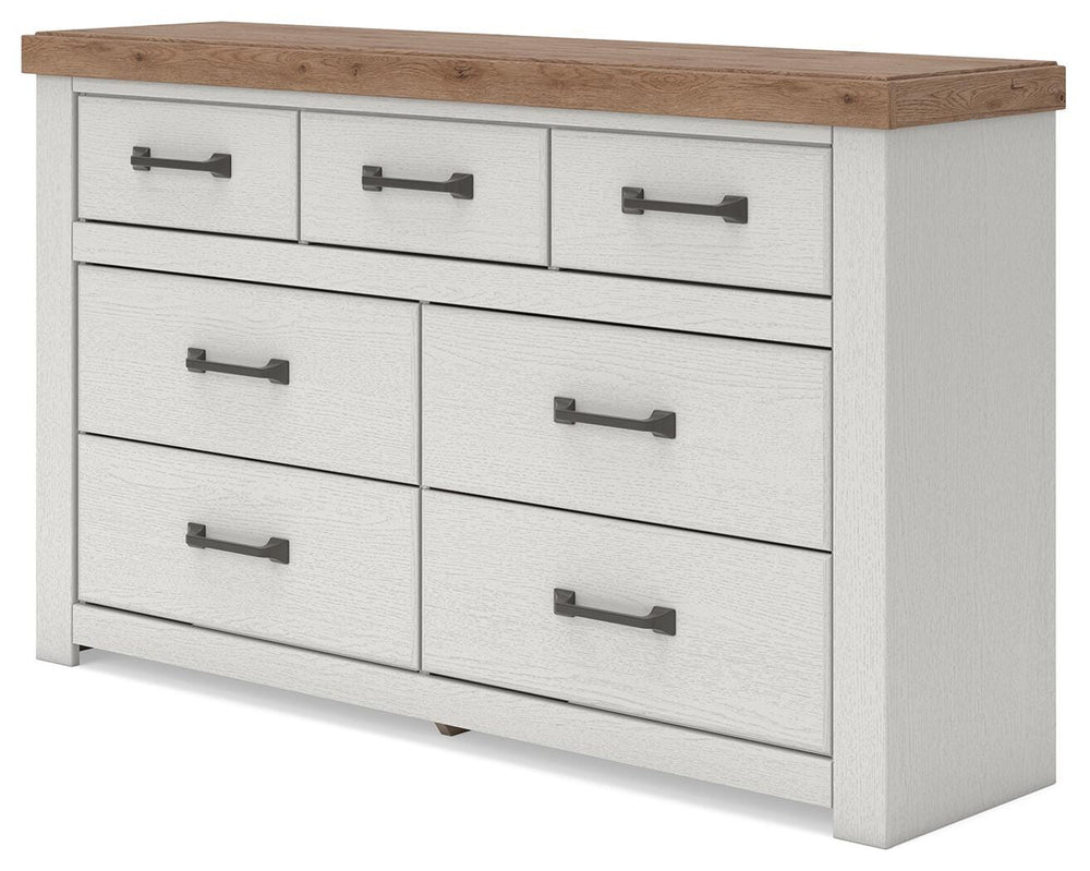 Savonport Queen Panel Bed, Dresser, Mirror and Nightstand
