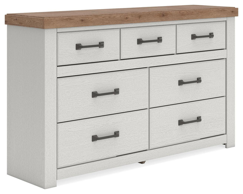 Savonport Queen Panel Bed, Dresser, Mirror and Nightstand