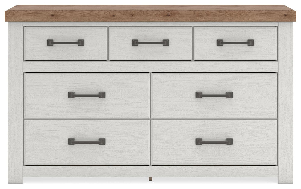 Savonport Queen Panel Bed, Dresser, Mirror and Nightstand