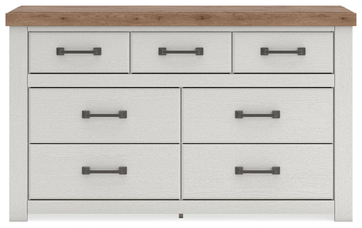 Savonport Dresser - White/Brown (3)