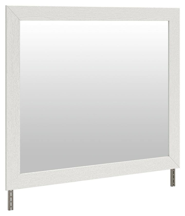 Savonport Bedroom Mirror - White (1)