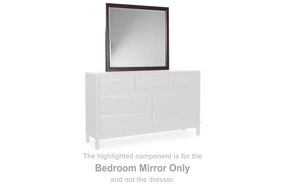 Vanmore Bedroom Mirror - Dark Brown (2)