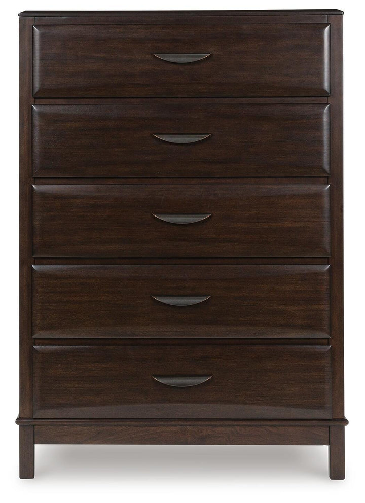Vanmore Chest of Drawers - Dark Brown (4)