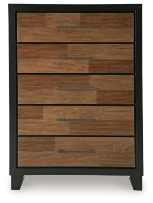 Kraeburn Chest of Drawers - Dark Brown